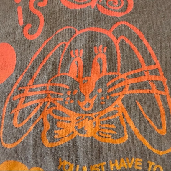 Urban outfitters Love is Real T-Shirt Oversized L/XLarge - Picture 5 of 11